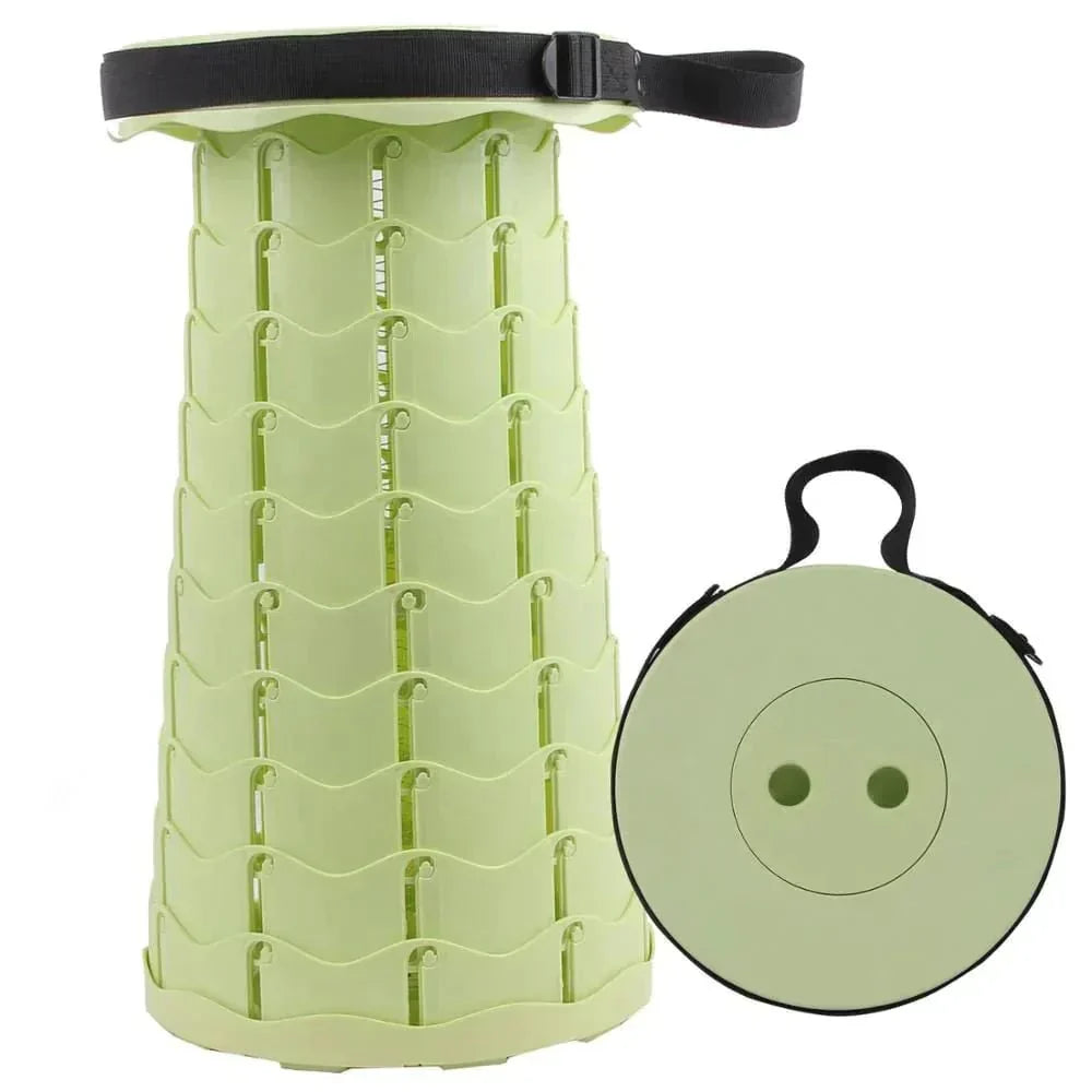 Foldable Compact Stool - Practical and Stylish Design – Green
