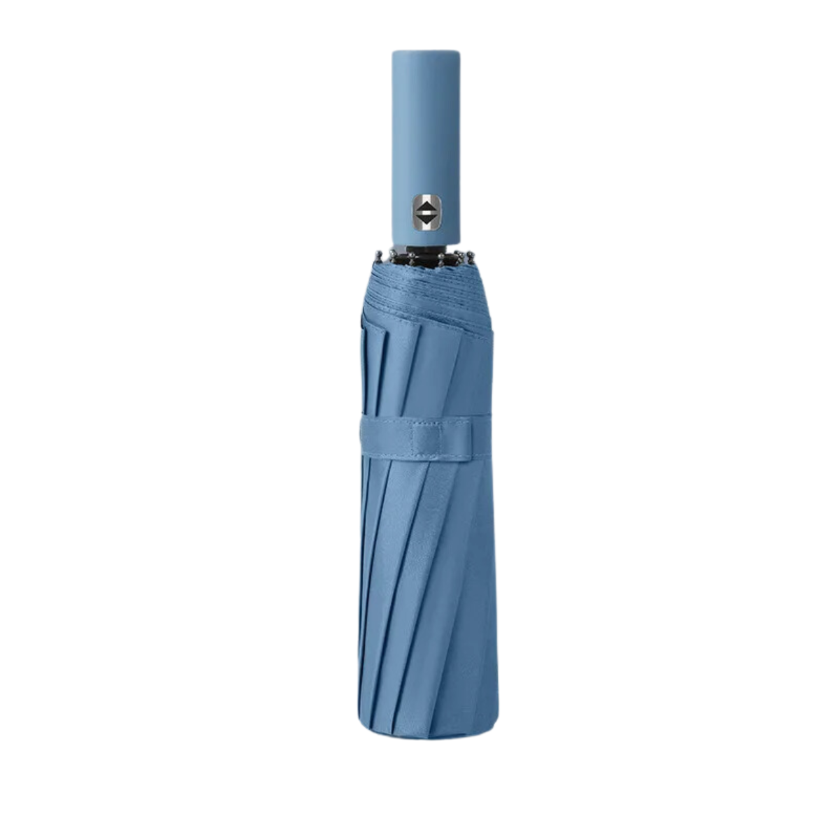 Automatic Collapsible Umbrella with Integrated Lighting – Haze Blue