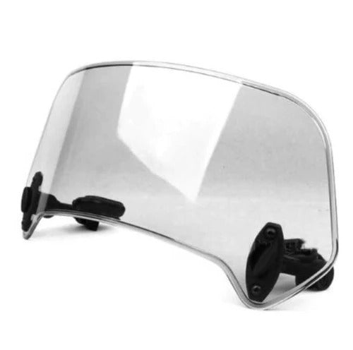 Motorcycle Windshield Extension for Enhanced Protection