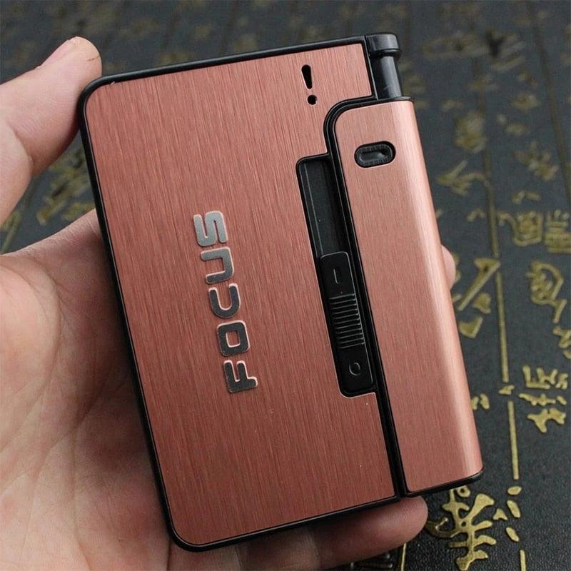 Cigarette Case with Limit Pack Design – Rose Gold