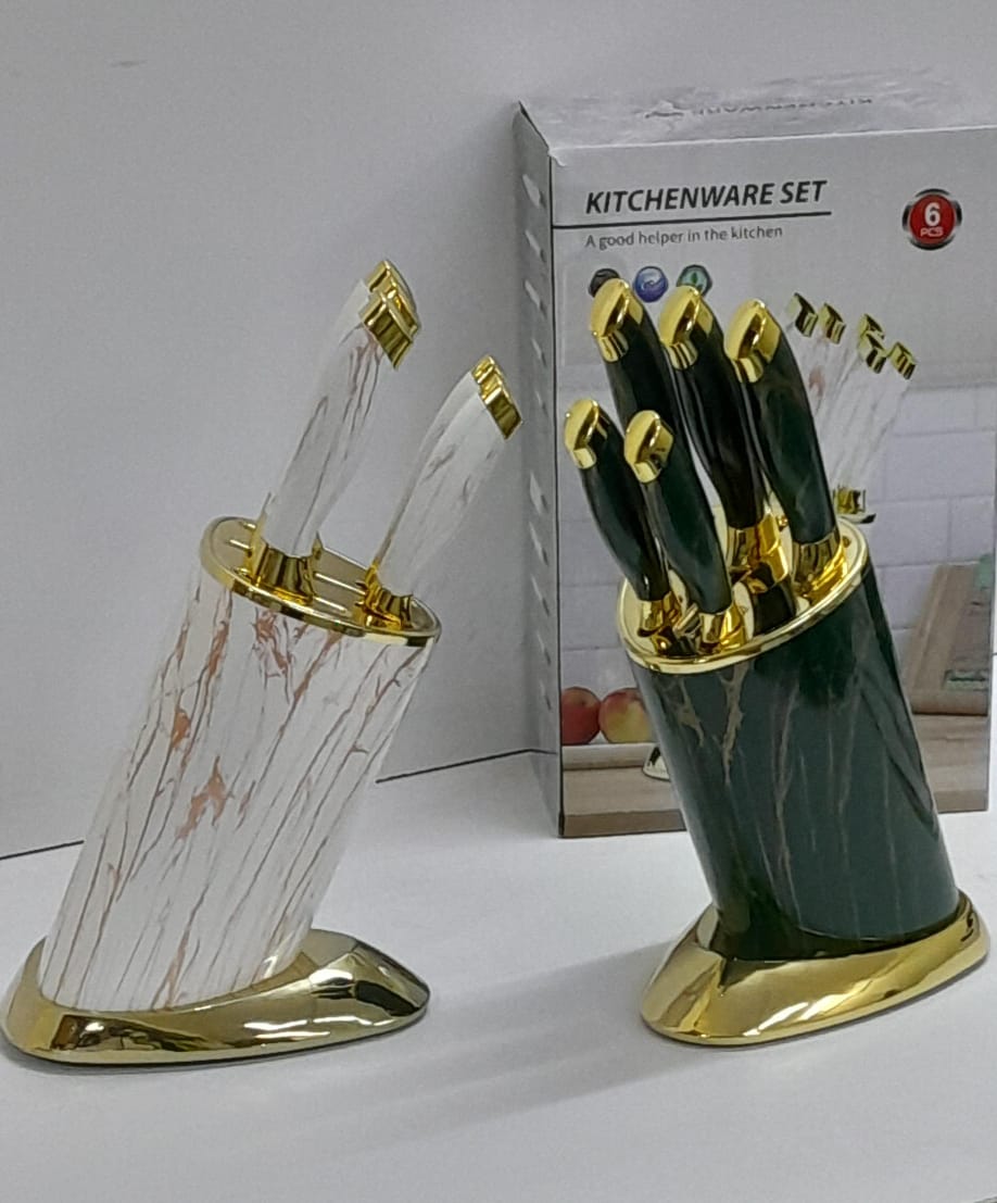 6-Piece Kitchen Knife Collection