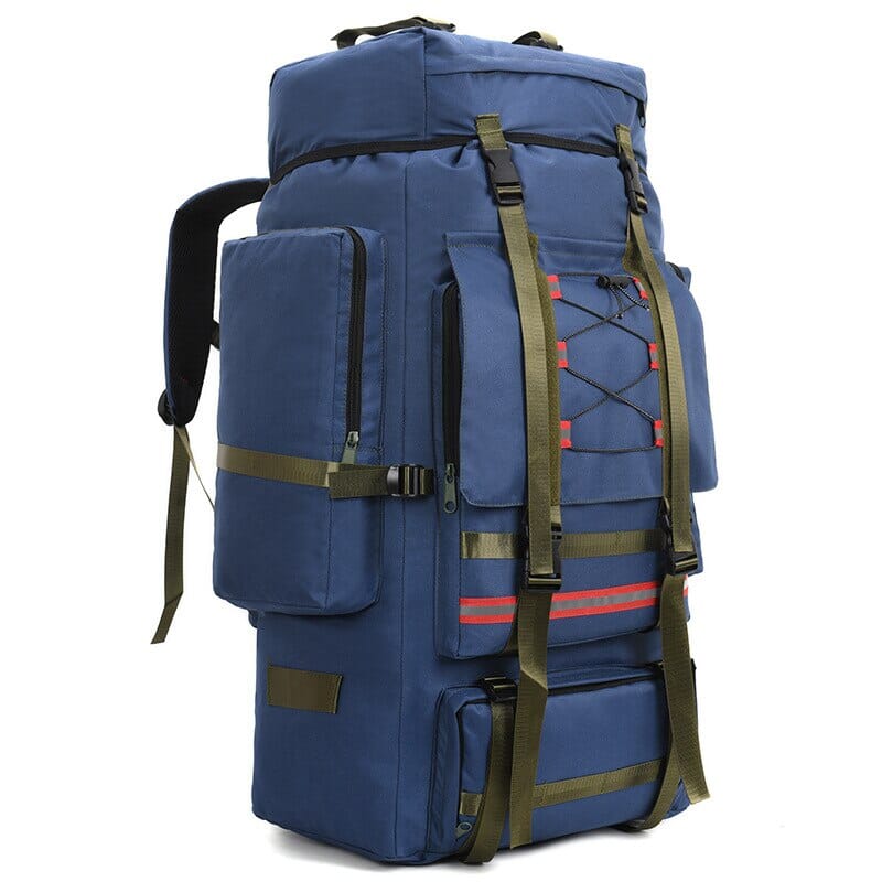 Waterproof Hiking Backpack with Large Storage Capacity – Navy Blue