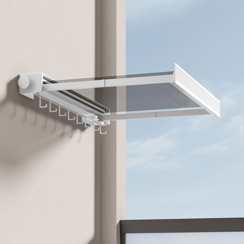 Folding Drying Rack for Luxury Use – White