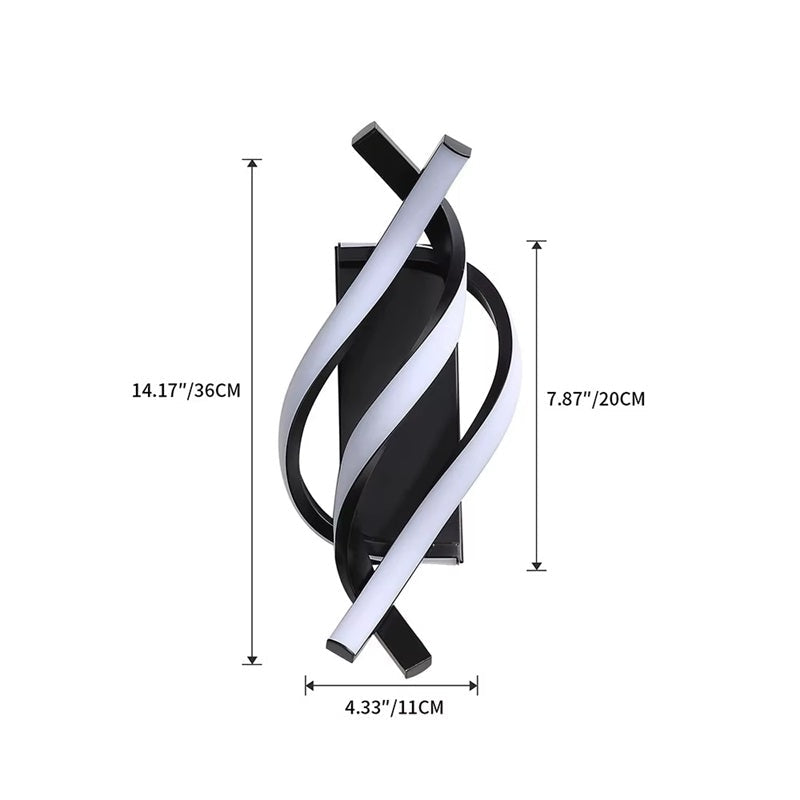 Contemporary LED Wall Light Fixture