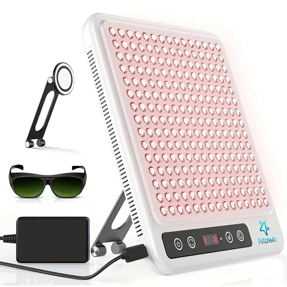 Near Infrared Light Therapy Lamp – 660nm & 850nm for Skin and Wellness – White