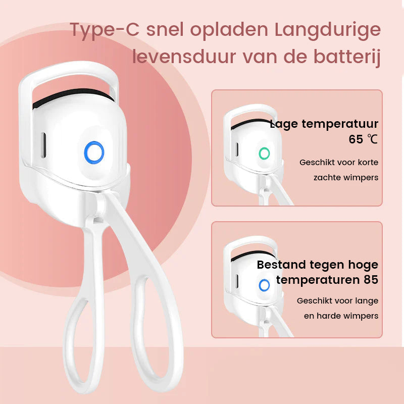 Smart Electric Eyelash Curler with Temperature Control