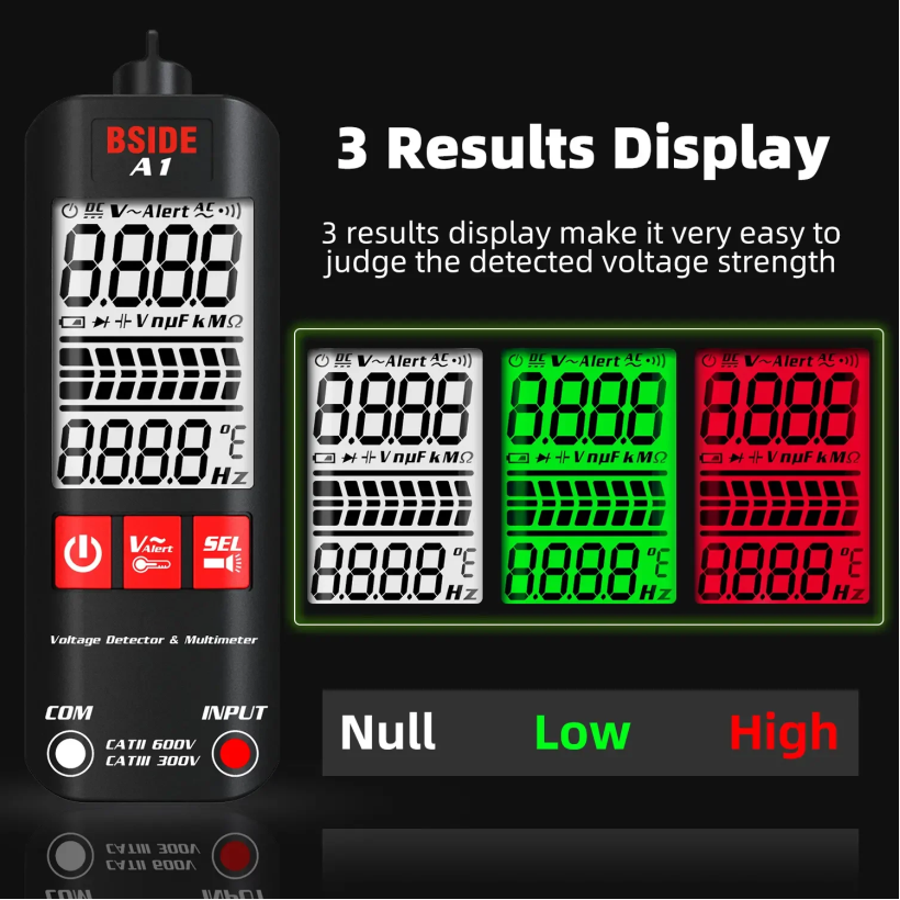Smart Precision Multimeter for Effortless Electrical Testing