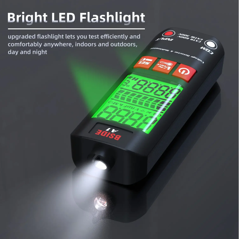 Smart Precision Multimeter for Effortless Electrical Testing