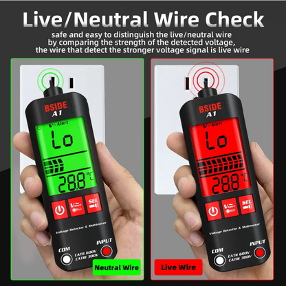 Smart Precision Multimeter for Effortless Electrical Testing