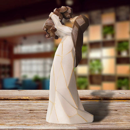 Friendship Dog Sculpture - Angel Figurine Memorial