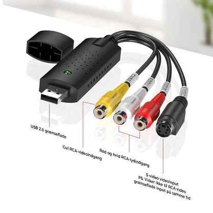 Digital Video Capture Adapter for Seamless Recording