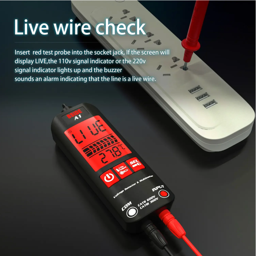 Smart Precision Multimeter for Effortless Electrical Testing