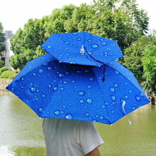 Versatile Hands-Free Outdoor Protection Hat – Dark Blue