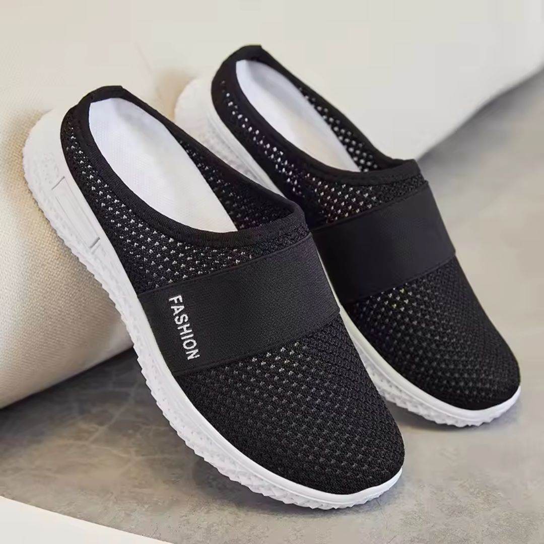 AirStride – Lightweight Mesh Slip-On Sneakers for Women