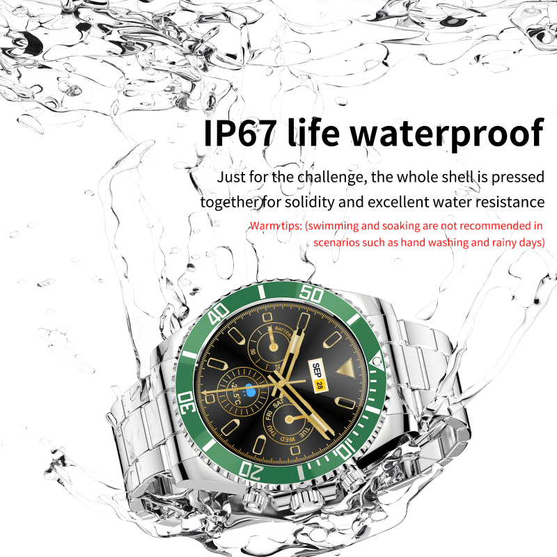 LuxuraTech Versatile Bluetooth Fitness Smartwatch
