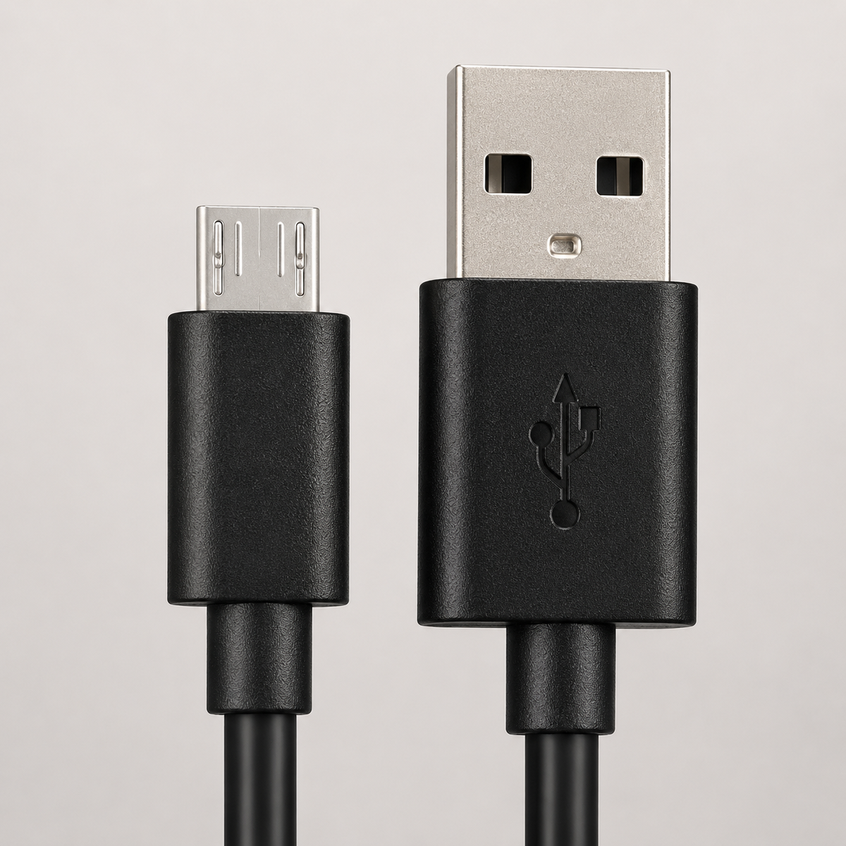 10-Foot Micro USB Cable – Tangle-Free Construction