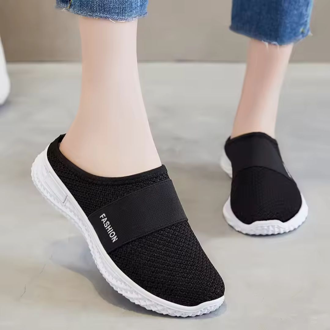 AirStride – Lightweight Mesh Slip-On Sneakers for Women