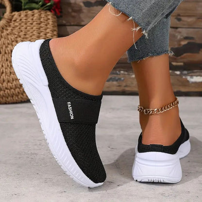 AirStride – Lightweight Mesh Slip-On Sneakers for Women