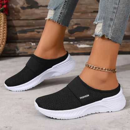 AirStride – Lightweight Mesh Slip-On Sneakers for Women