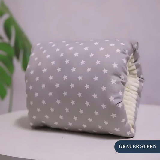 Ultimate Comfort Nursing Support Pillow – Gray star small