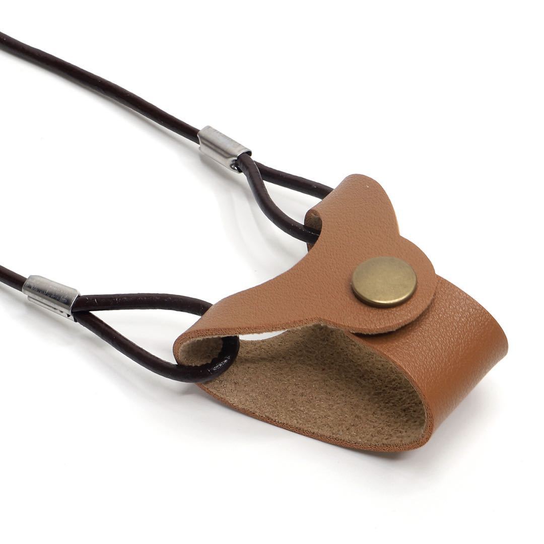 Adjustable Leather Belt – Khaki