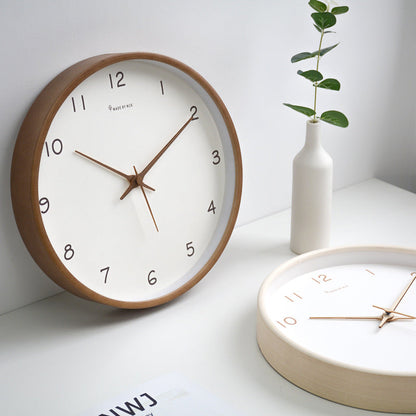 Elegant Simple Design Wall Clock – Brown