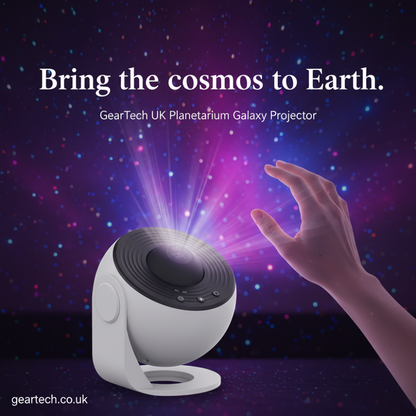 Bedroom Relaxation Projector Lamp with Starry Sky Effect