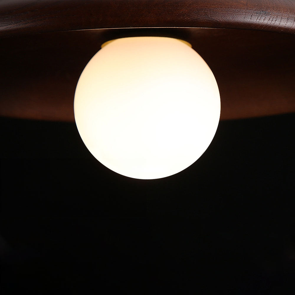 Nordic Style Round Ceiling Lamp - Minimalist Fixture for Hallway & Living Room