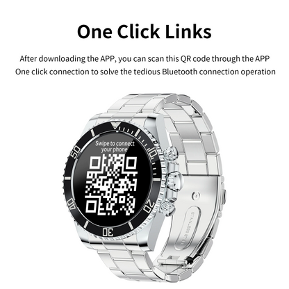 LuxuraTech Versatile Bluetooth Fitness Smartwatch