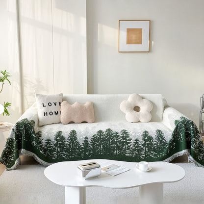Nature's Embrace Sofa Protector – Evergreen Canopy