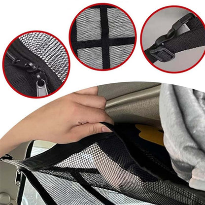 Elevate Your Car's Storage with a Smart Overhead Cargo Net