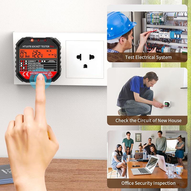 Smart Socket Tester for Safe and Accurate Electrical Checks