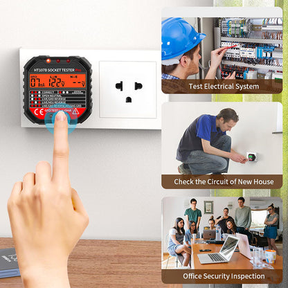 Smart Socket Tester for Safe and Accurate Electrical Checks