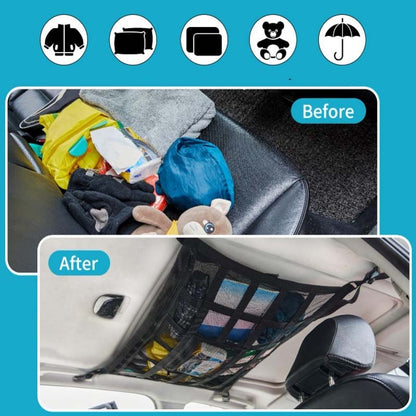 Elevate Your Car's Storage with a Smart Overhead Cargo Net