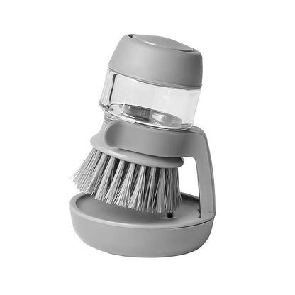 3-in-1 Smart Dish Cleaning Brush Set – Gray