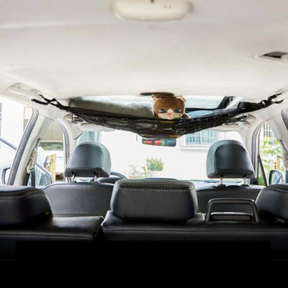 Elevate Your Car's Storage with a Smart Overhead Cargo Net