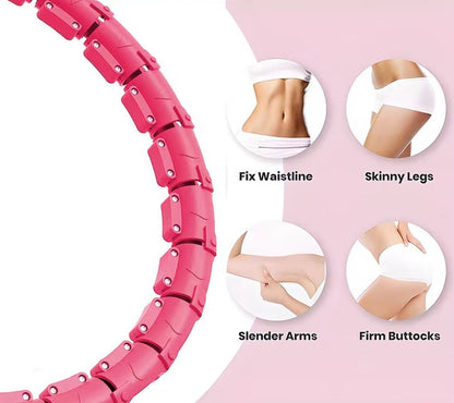 Customizable Weighted Hula Hoop for Waist Training