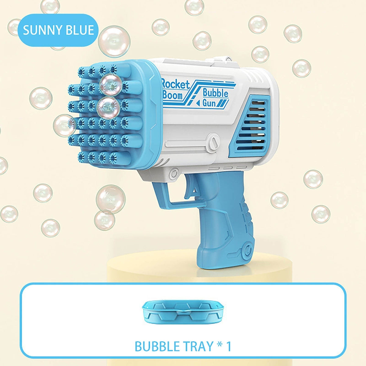 BubbleBurst Fun Blaster for Kids – Blue