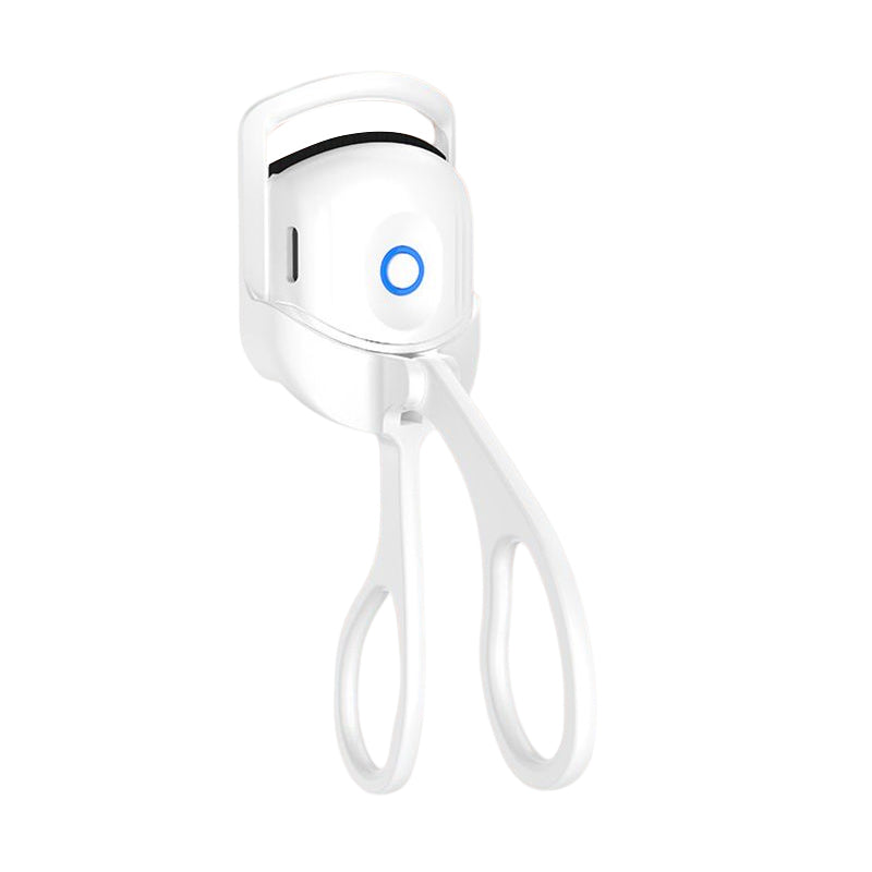Smart Electric Eyelash Curler with Temperature Control – White