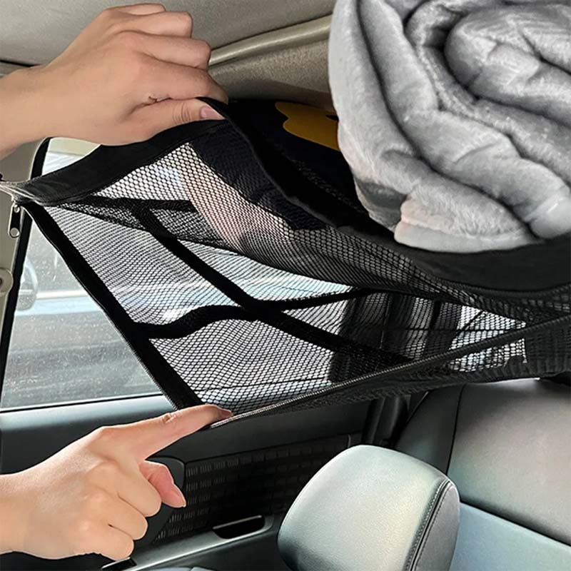 Elevate Your Car's Storage with a Smart Overhead Cargo Net