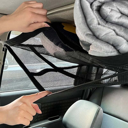 Elevate Your Car's Storage with a Smart Overhead Cargo Net