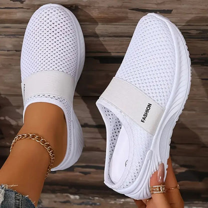 AirStride – Lightweight Mesh Slip-On Sneakers for Women