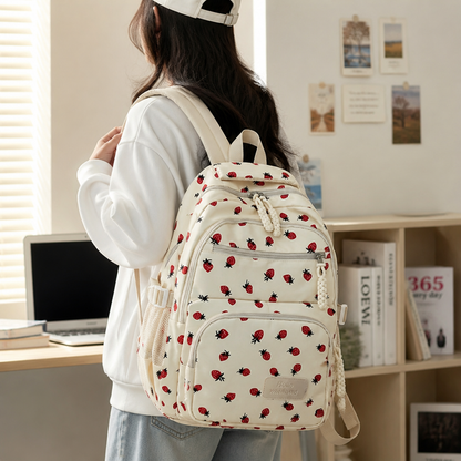 Chic and Spacious Multi-Pocket Backpack