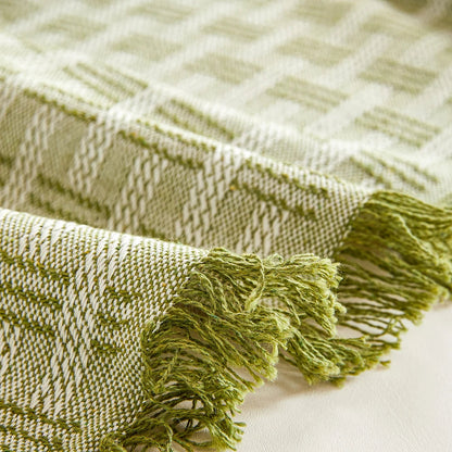 Reversible Large Sofa Throw Blanket