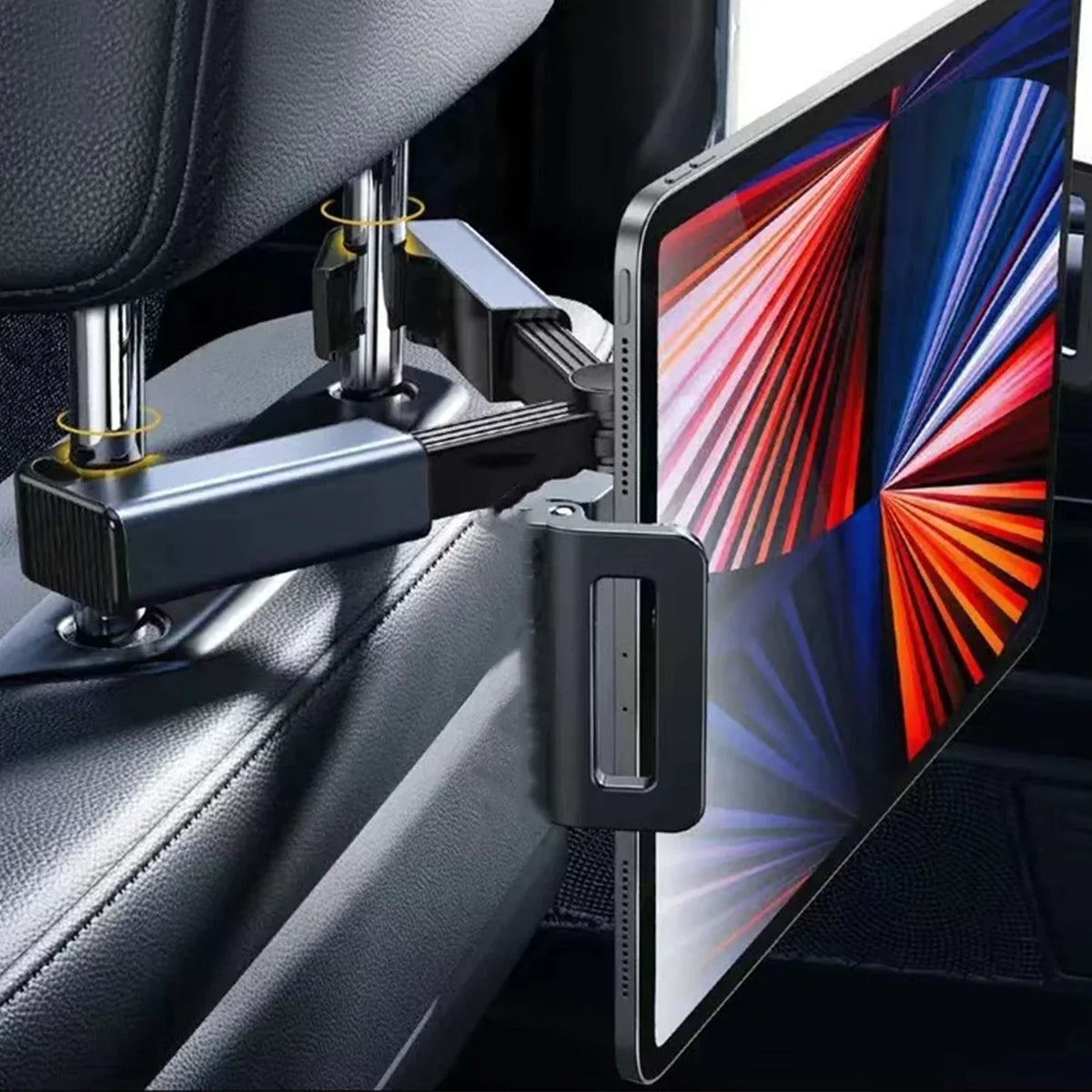 Versatile Backseat Device Holder for Tablets and Smartphones
