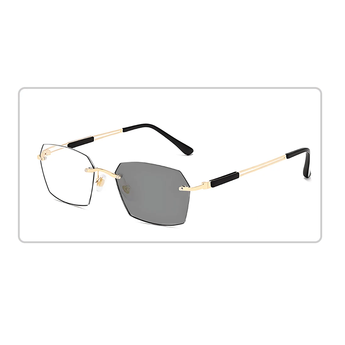 Adaptive Light-Filtering Reading Glasses with Blue Light Protection