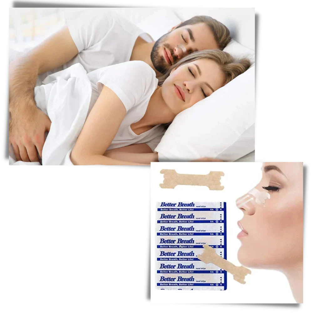 100-Pack Nose Strips for Snoring Relief