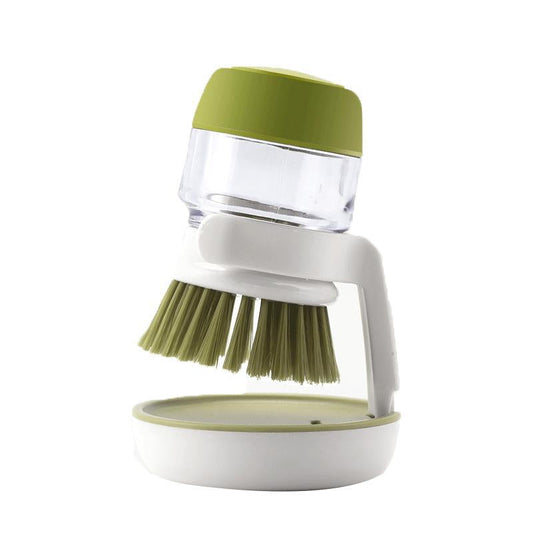 3-in-1 Smart Dish Cleaning Brush Set – green