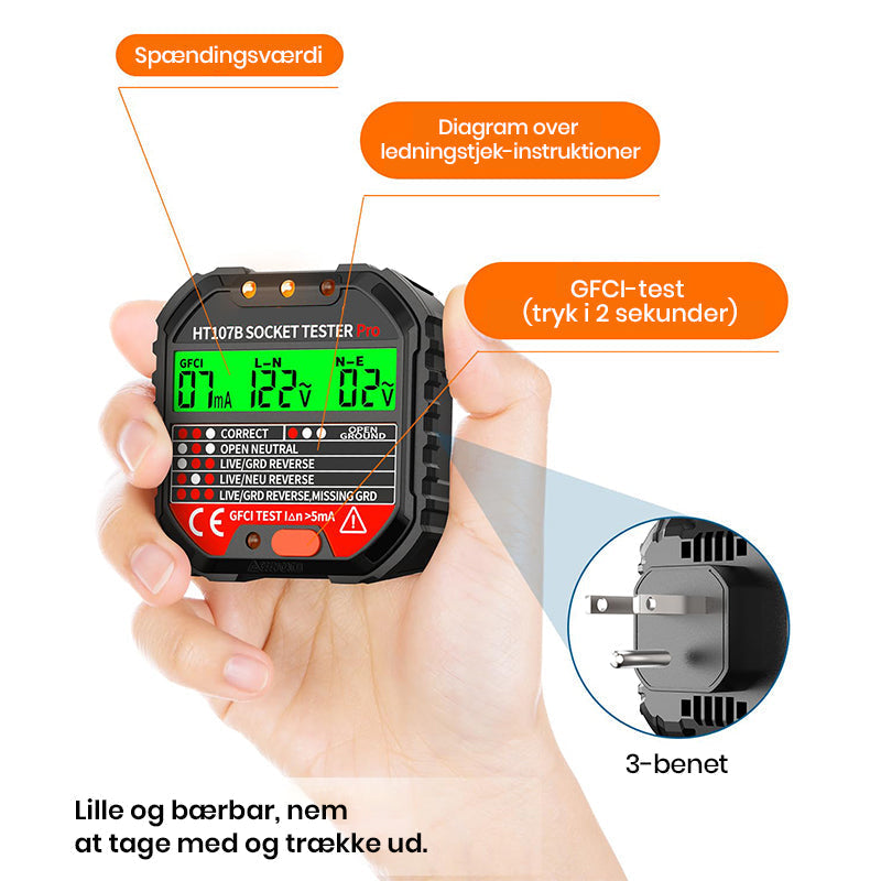 Smart Socket Tester for Safe and Accurate Electrical Checks