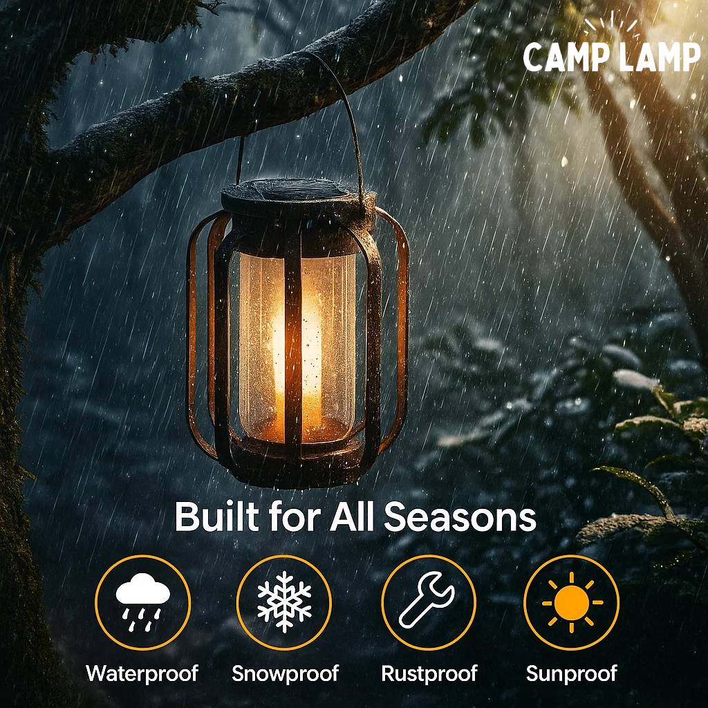 SolarGlow Pendant Light – Weatherproof Outdoor Lantern